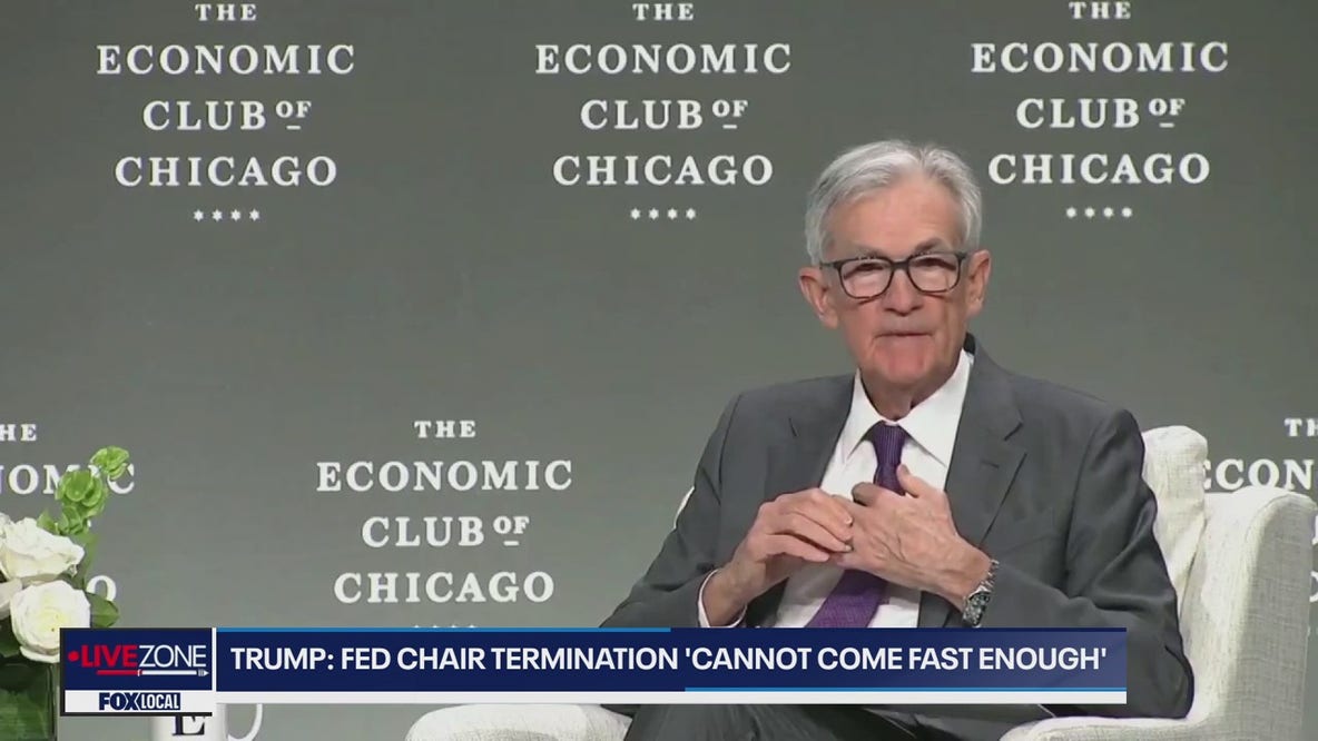 Trump says Jerome Powell termination "cannot come fast enough"